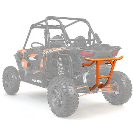 Polaris Rear Low Profile Bumper - Spectra Orange Item # 2881589-446